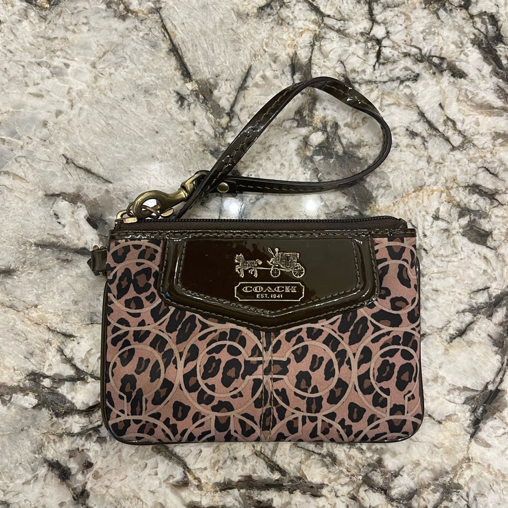 Coach wristlet